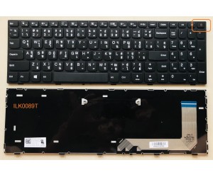 IBM Lenovo Keyboard คีย์บอร์ด  Ideapad 110-15  110-15ISK  V110-15  310-15ISK  ภาษาไทย อังกฤษ (ปุ๋ม Power มุมขวาบน)